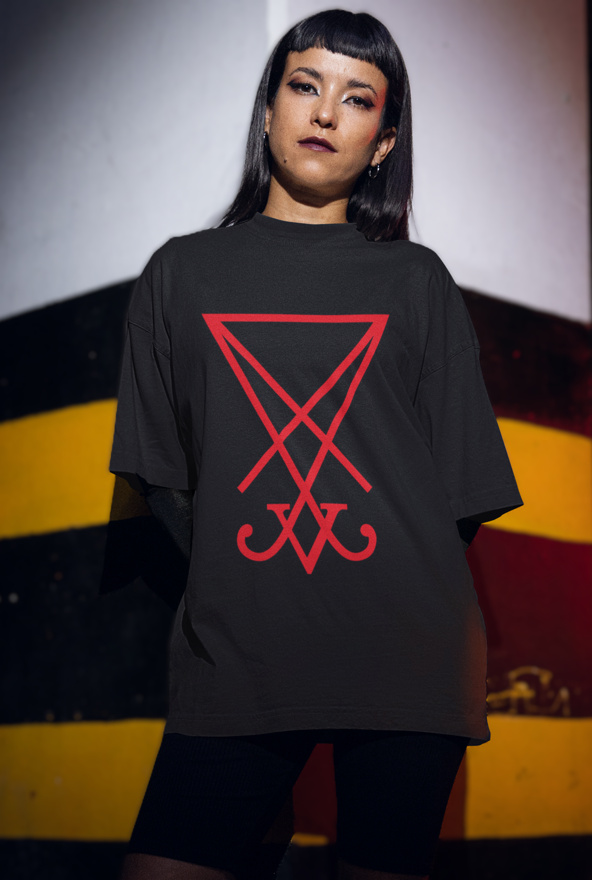 SIGIL OF LUCIFER - OVERSIZED T-Shirt