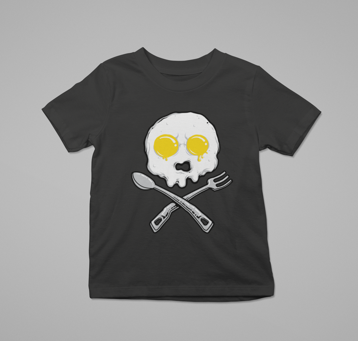 EGGSKULL CROSSBONES - Kids' T-Shirt