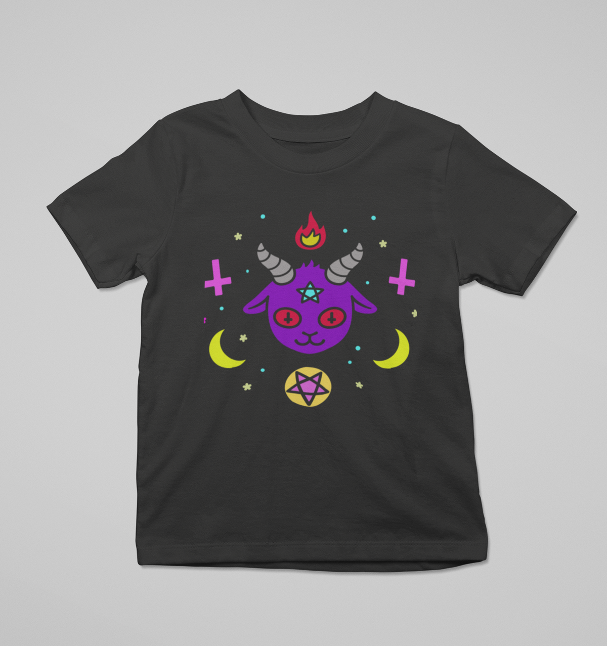 LITTLE GOAT FROM HELL - Kids' T-Shirt