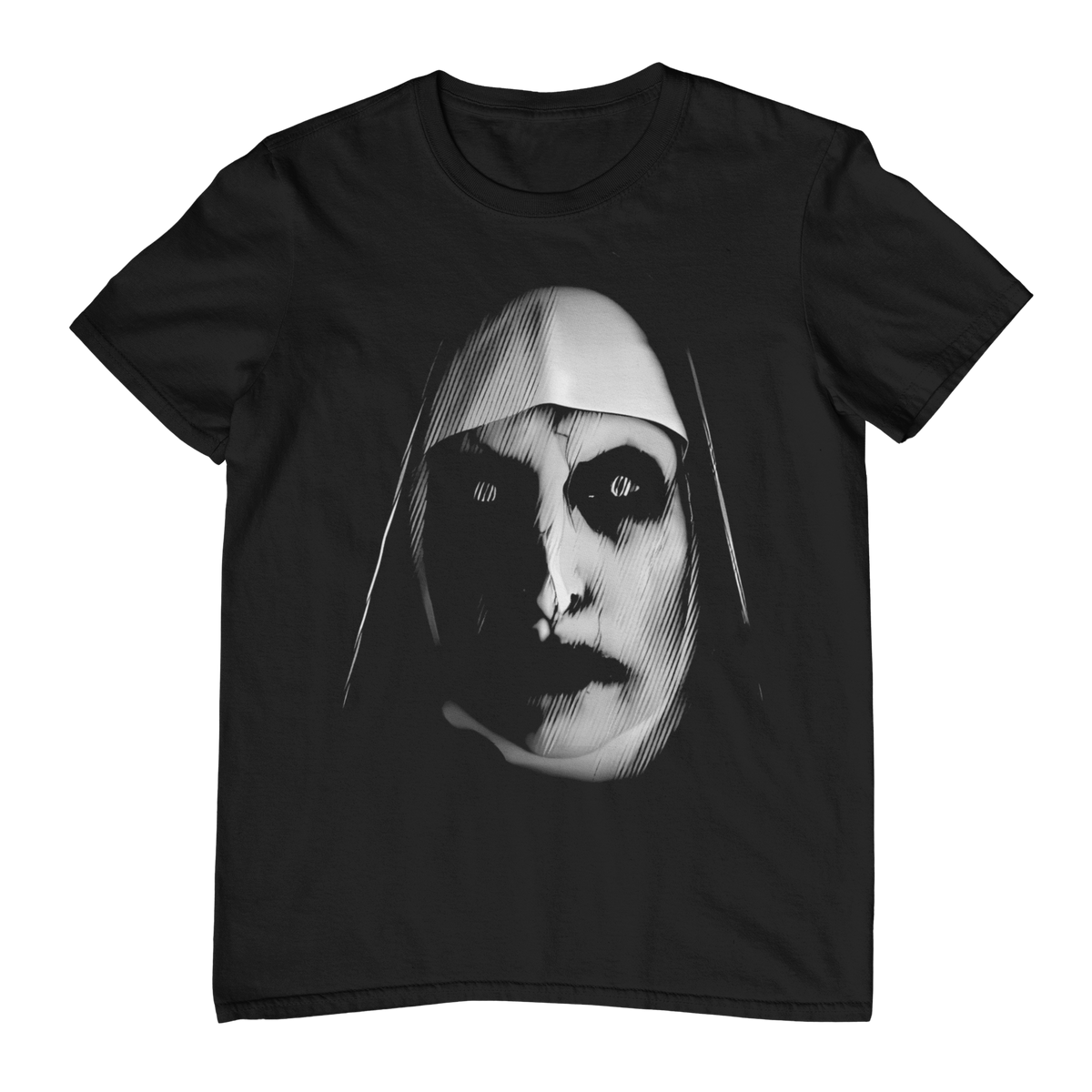 FACELESS NUN HORROR GRAPHIC - Unisex T-Shirt