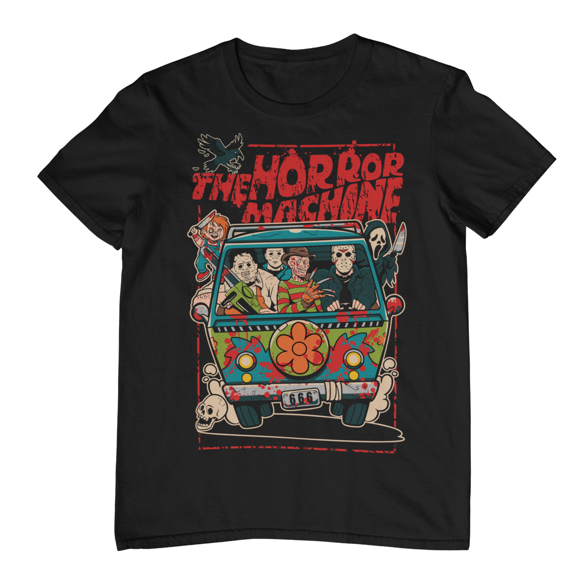 THE HORROR MACHINE - Slashers on a Road Trip Unisex T-Shirt