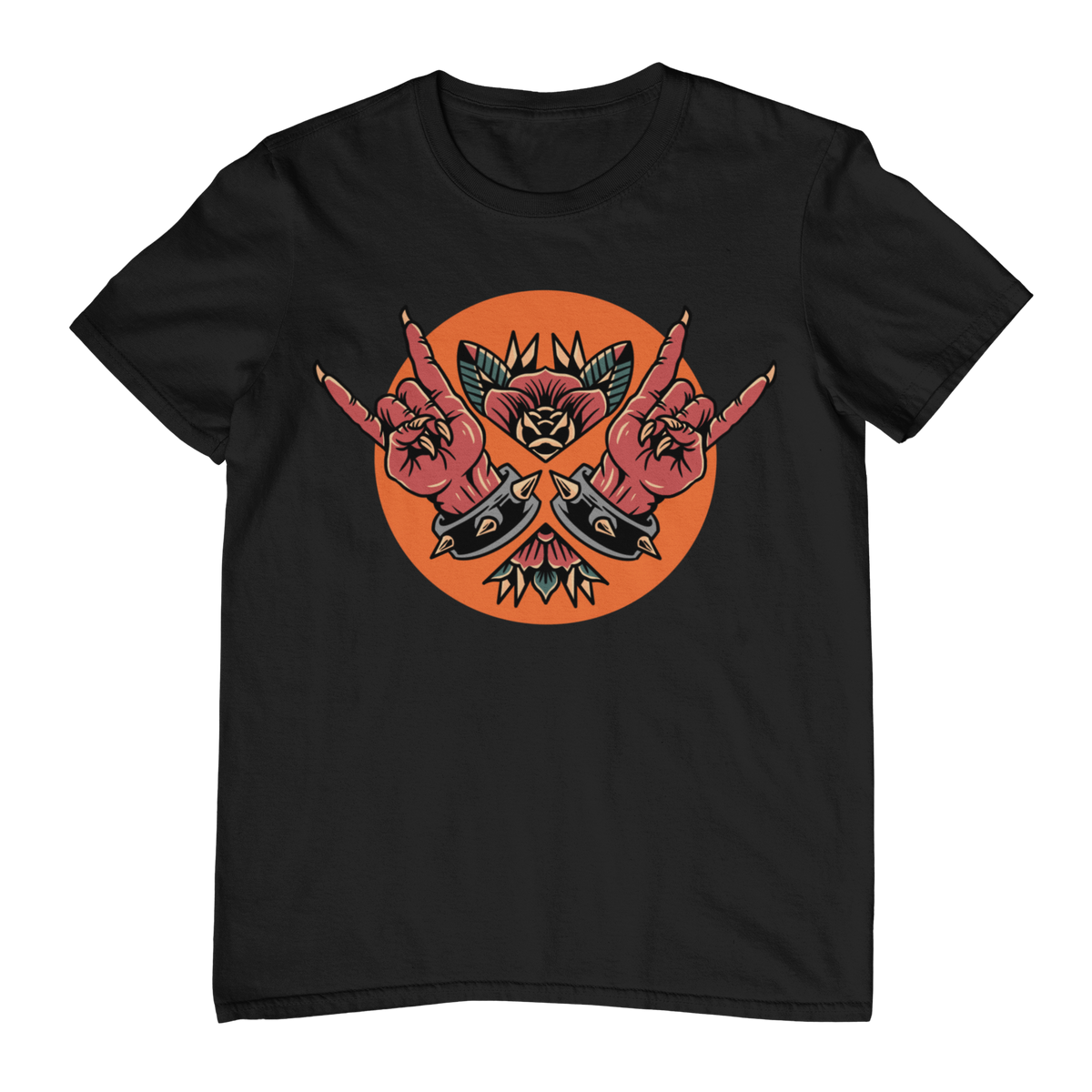 METAL RITUAL – Devil Horns Unisex T-Shirt (Black)