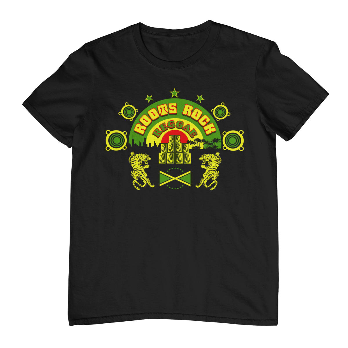 REGGAE ROOTS – Island Sound Vibes Unisex T-Shirt