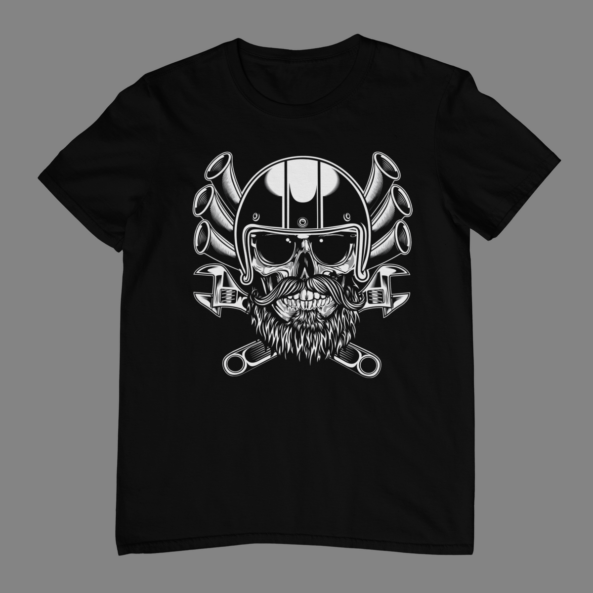 IRON OUTLAW SKULL T-Shirt