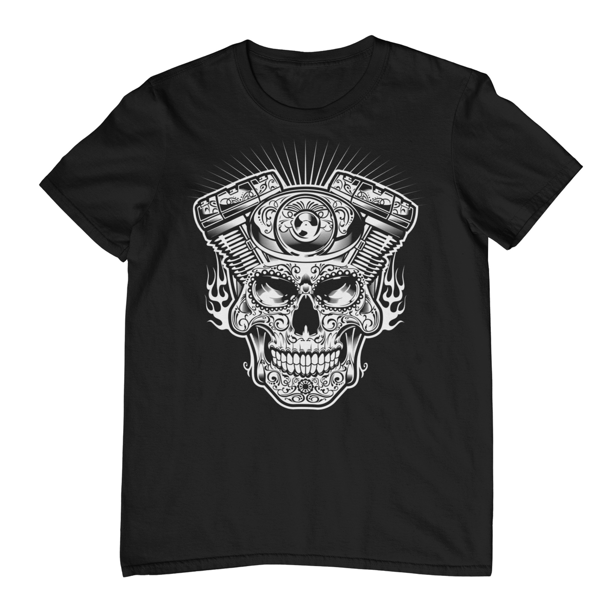 V-TWIN SKULL ENGINE T-Shirt