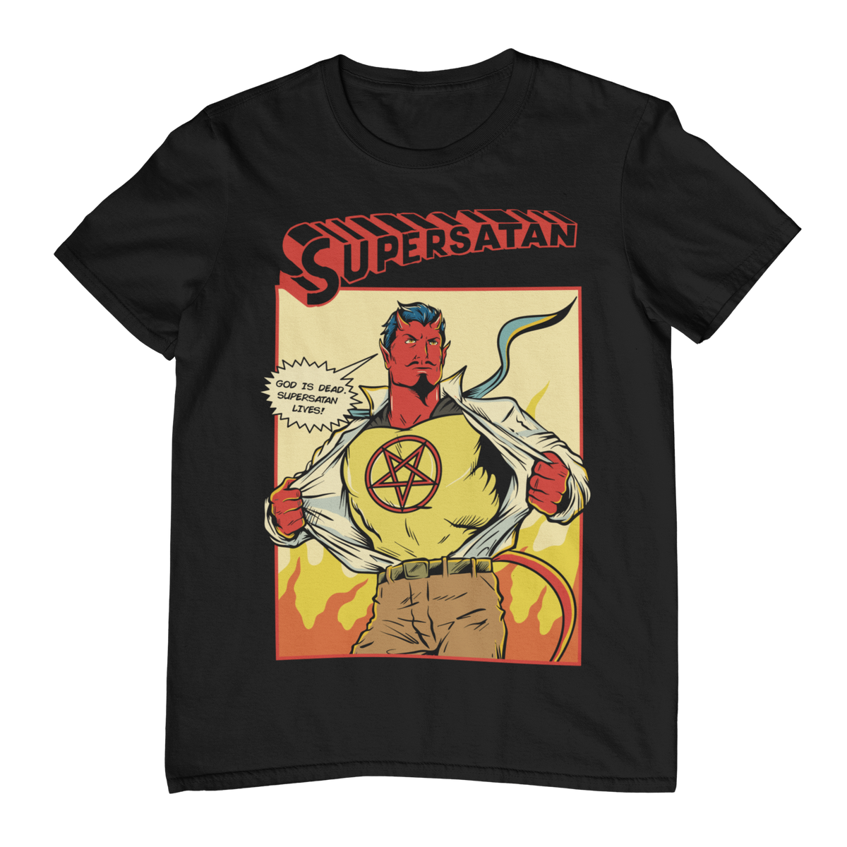 SUPERSATAN HELLBORN HERO - Unisex T-Shirt