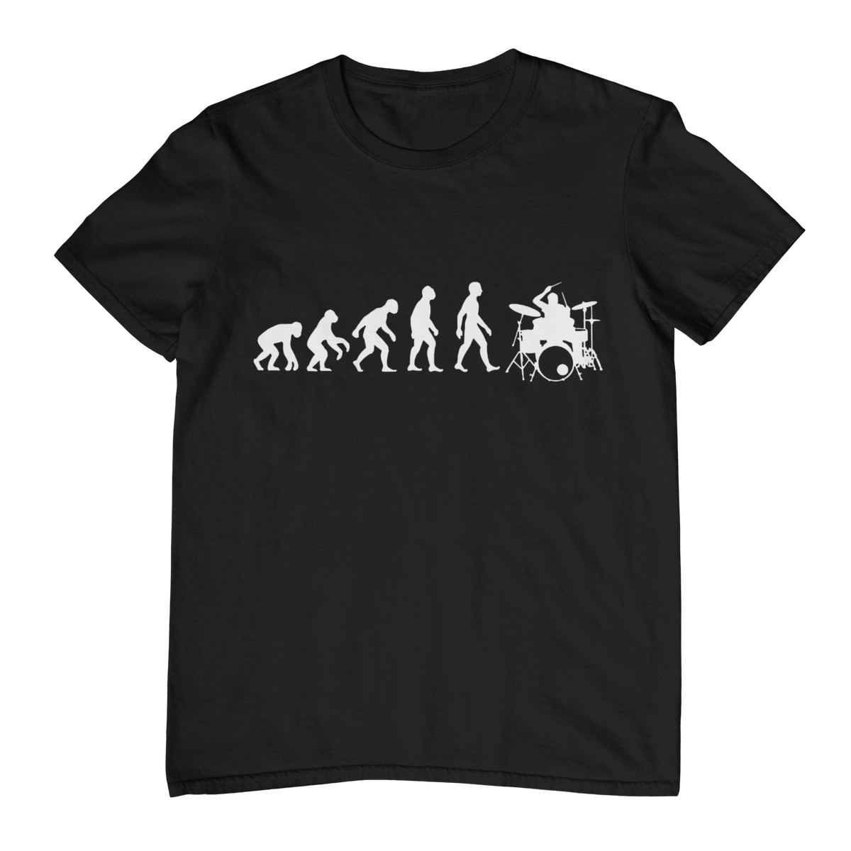 EVOLUTION OF A DRUMMER Unisex T-Shirt