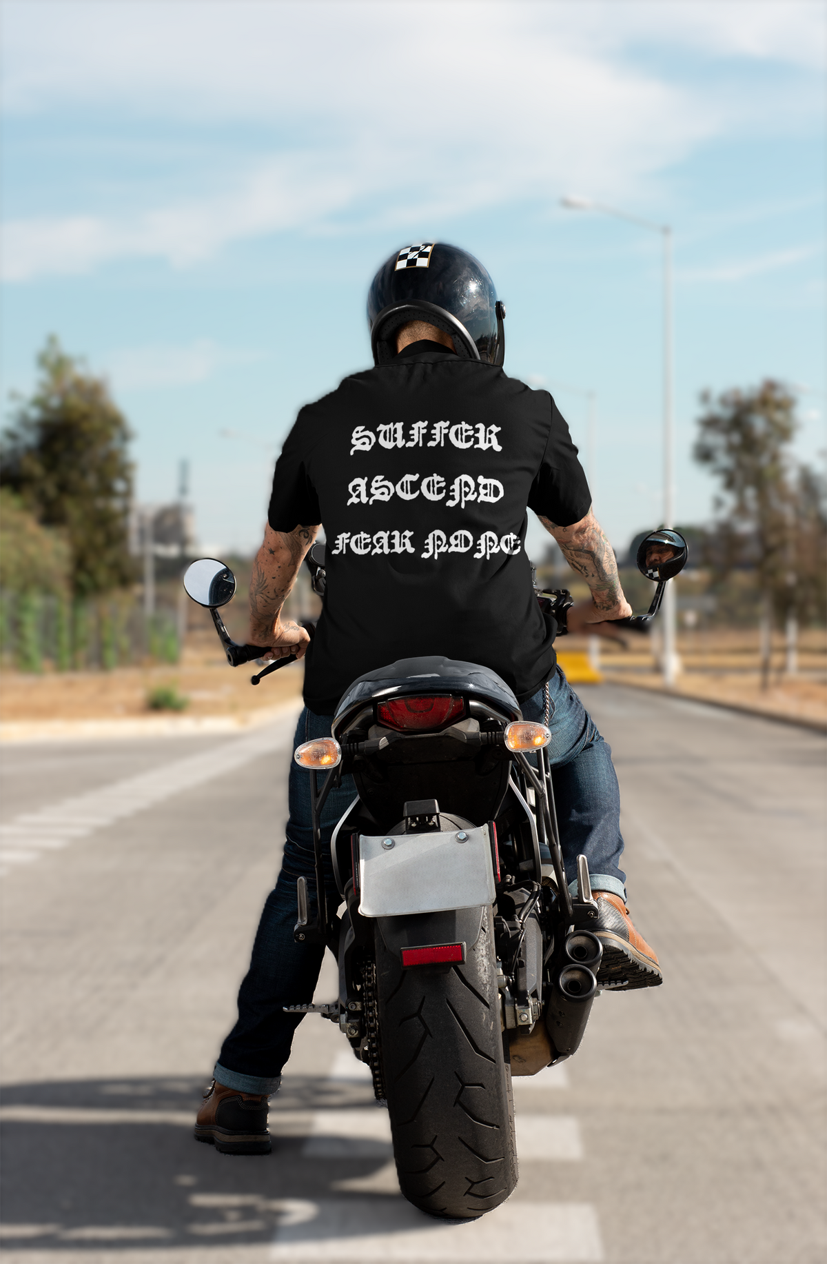 SKULL - Suffer Ascend Fear None - Unisex T-Shirt