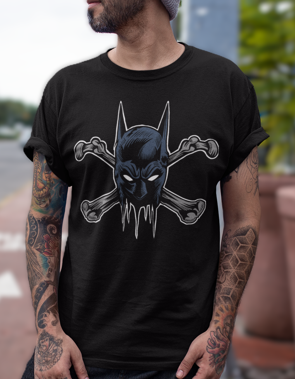 MIDNIGHT PROTECTOR SKULL - Unisex T-Shirt