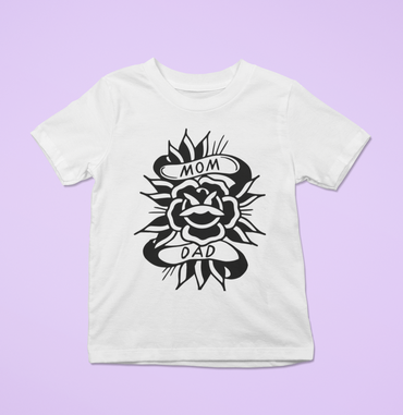 MOM & DAD TRADITIONAL INK - Kids' T-Shirt