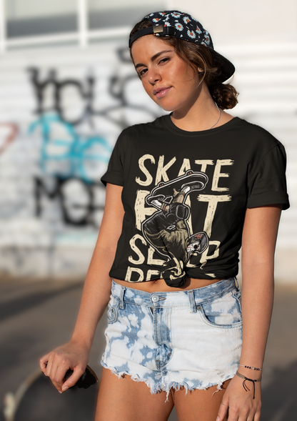 SKATE EAT SLEEP REPEAT Unisex T-Shirt