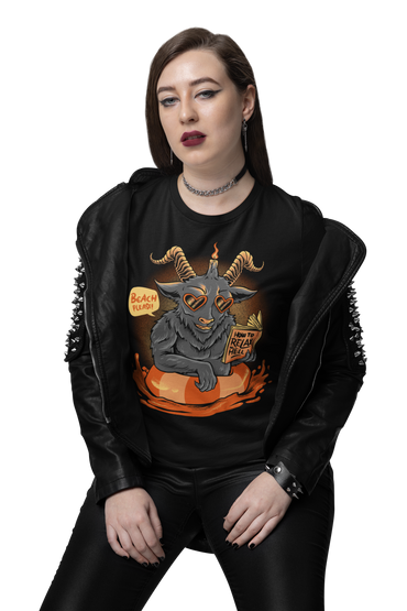 HELL VACATION MODE - Chill Like a Demon Unisex T-Shirt