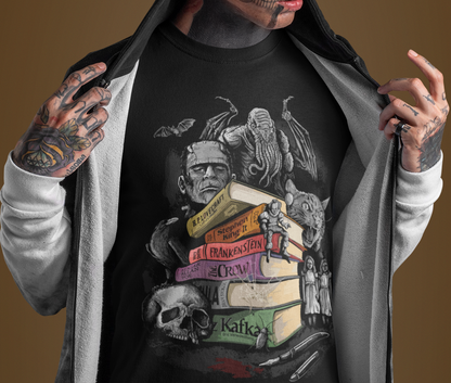 DARK HORROR LIBRARY - Unisex T-Shirt