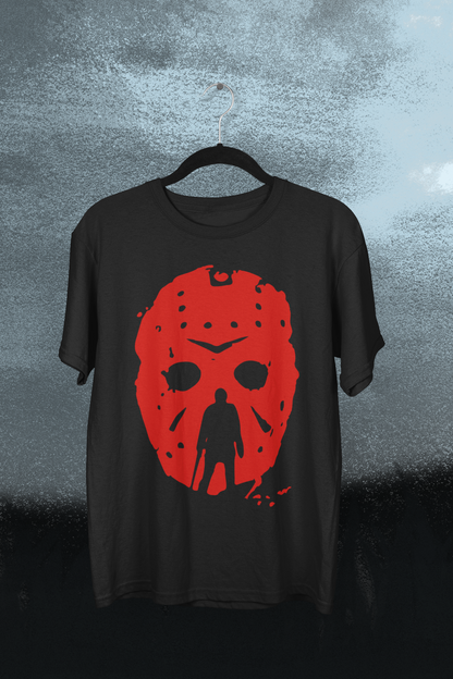 RED REAPER – Horror Mask OVERSIZED T-Shirt