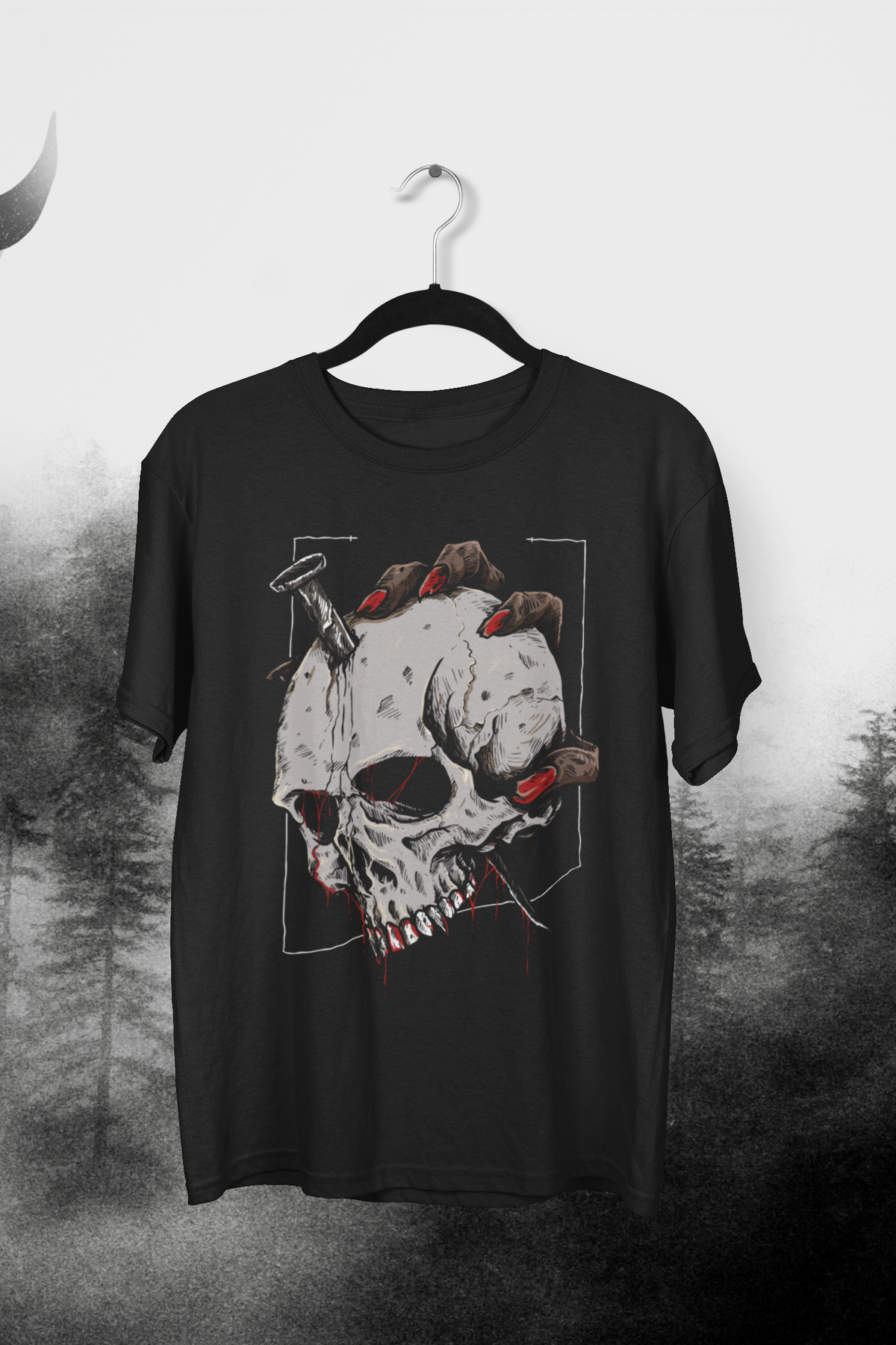 NAILED TO SILENCE - OVERSIZED T-Shirt