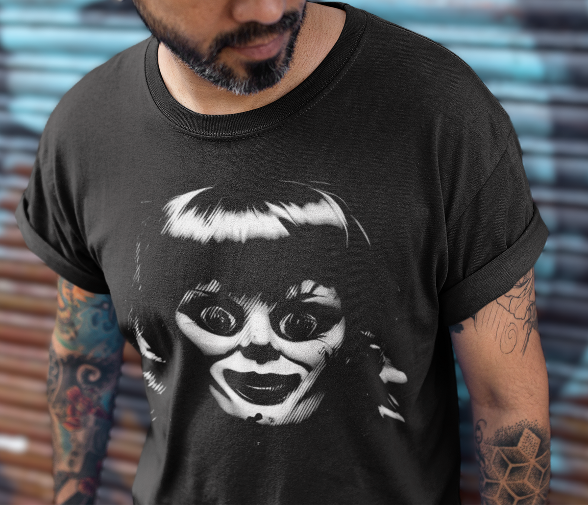 CURSED DOLL HORROR - Unisex T-Shirt