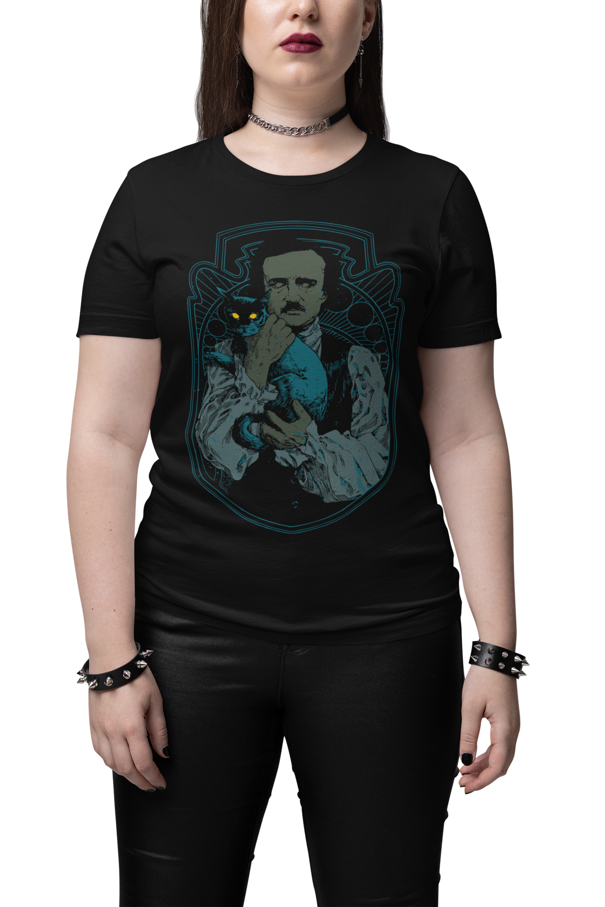POE DARK POET RAVEN NEVERMORE - Unisex T-Shirt