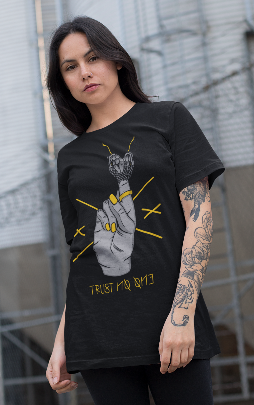 TRUST NO ONE Unisex T-Shirt