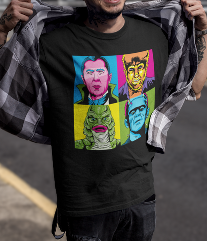 RETRO MONSTER POP ART - Unisex T-Shirt