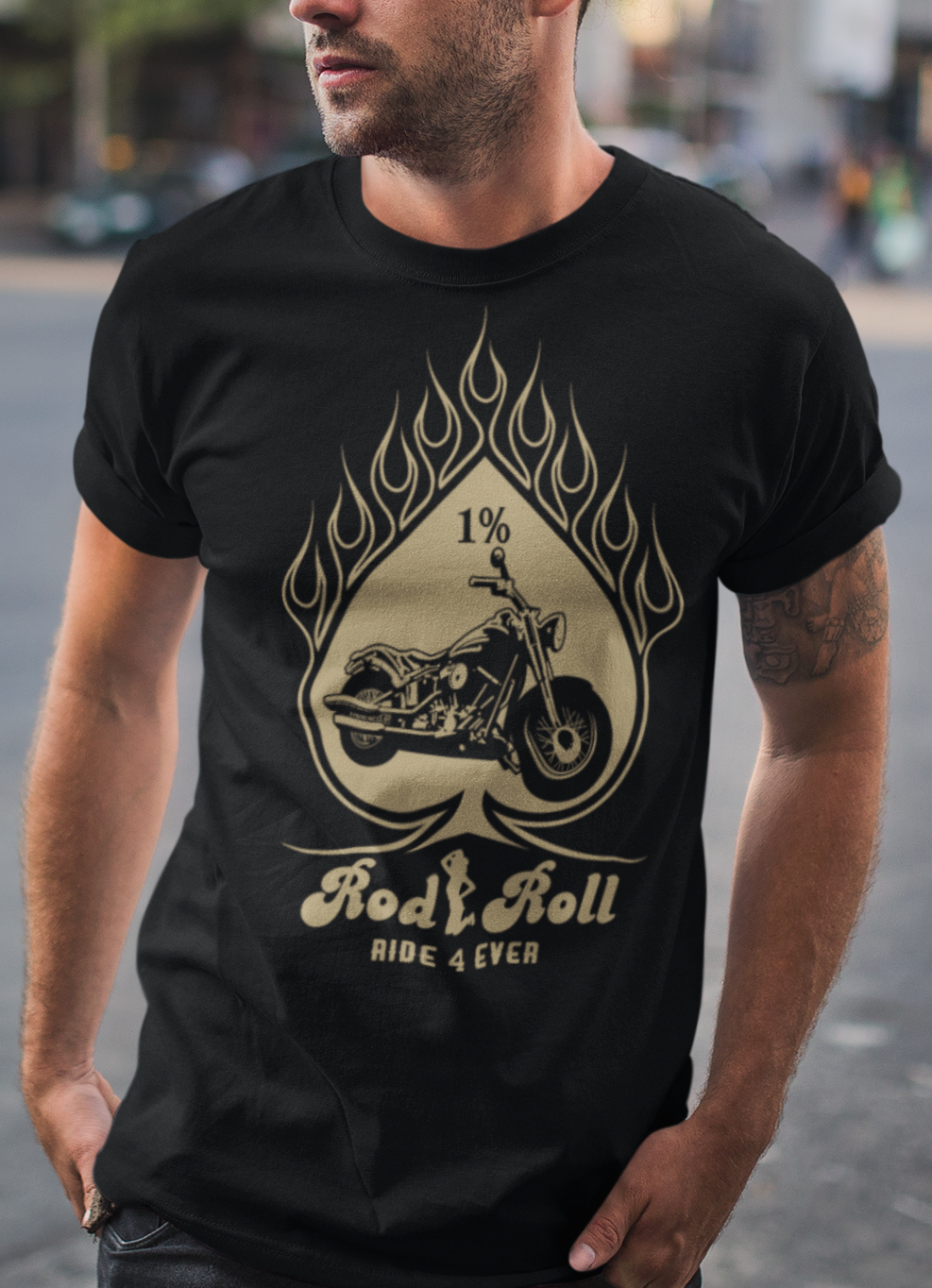 ROD ROLL - Ride 4 Ever T-Shirt