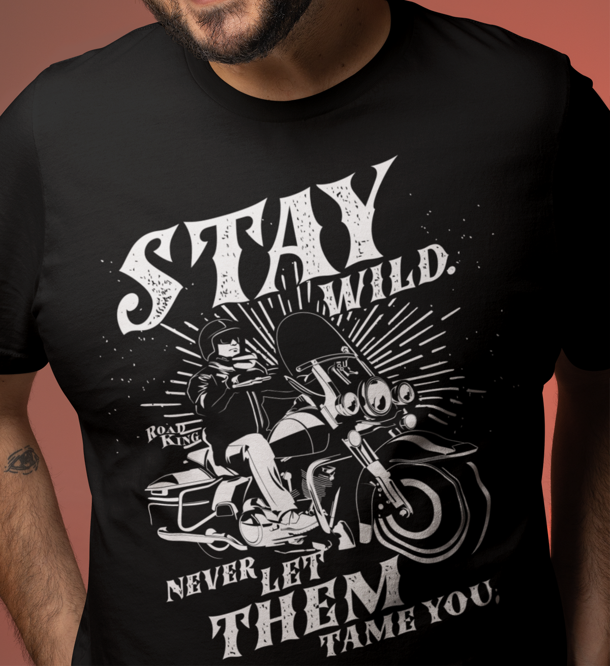 STAY WILD - Never Let Them Tame You T-Shirt
