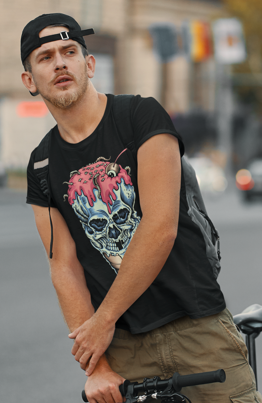 GRAVEYARD GELATO SKULL T-Shirt