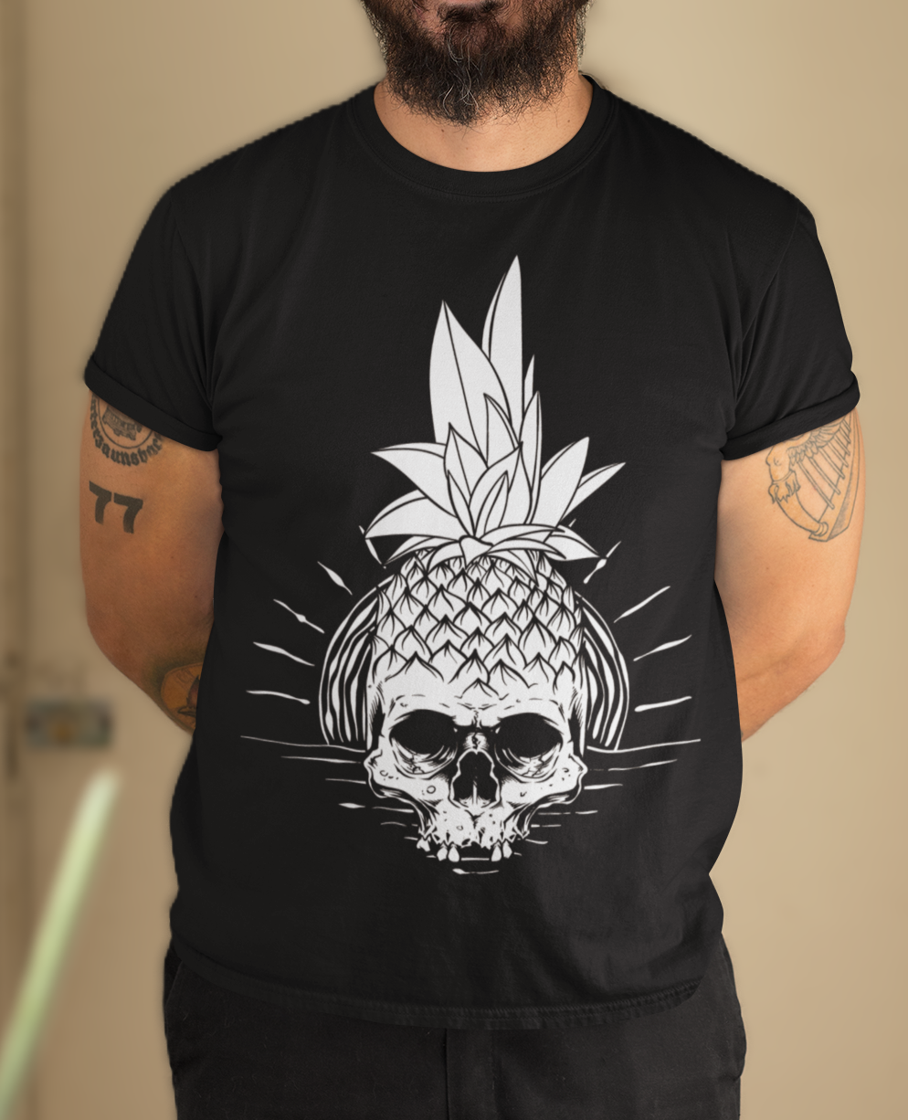 PINEAPPLE SKULL Unisex T-Shirt