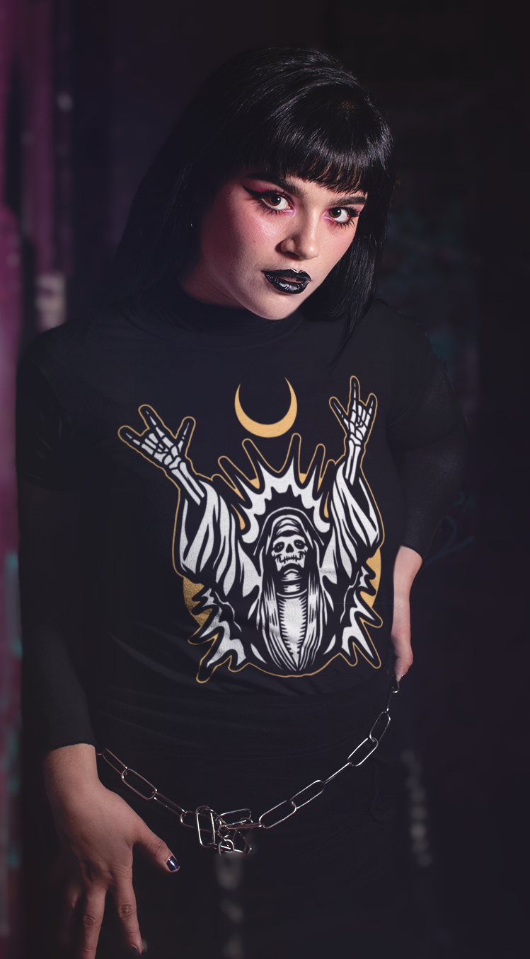 DARK RITUAL – Skeleton Priest Unisex T-Shirt