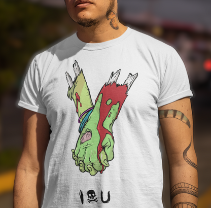 TILL DEATH WE HOLD HANDS - Unisex T-Shirt