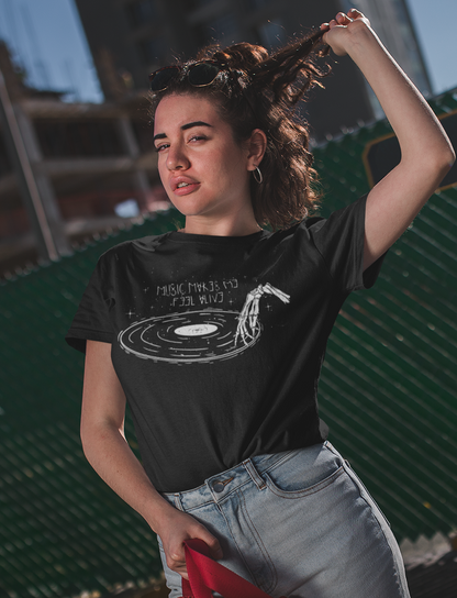 ETERNAL SOUND – Vinyl Skeleton Unisex T-Shirt