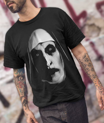 FACELESS NUN HORROR GRAPHIC - Unisex T-Shirt