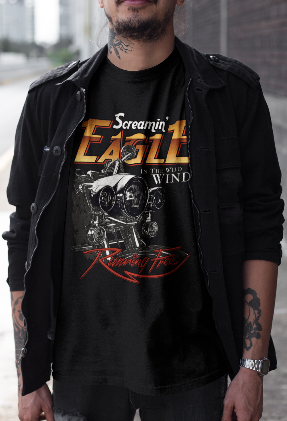 SCREAMIN' EAGLE - Running Free T-Shirt