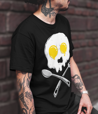 EGGSKULL CROSSBONES Unisex T-Shirt