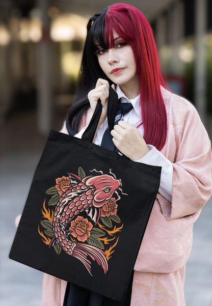 JAPANESE KOI TOTE BAG
