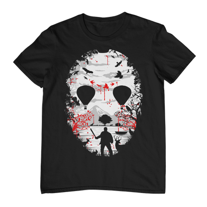 DARK CAMP SLASHER MASK - Unisex T-Shirt