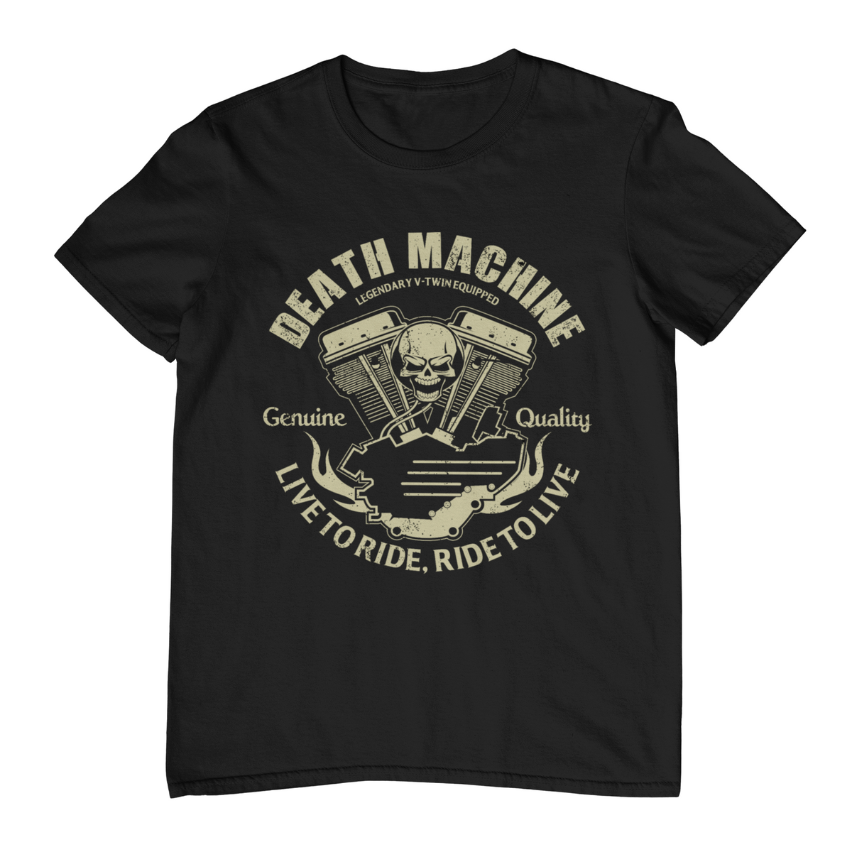 DEATH MACHINE Live to Ride, Ride to Live T-Shirt