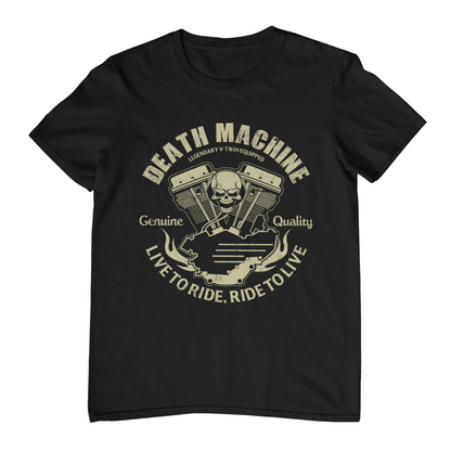 DEATH MACHINE Live to Ride, Ride to Live T-Shirt