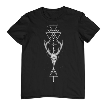 THE HORNED GEOMETRY T-Shirt (Black)