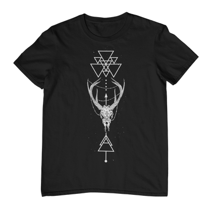 THE HORNED GEOMETRY T-Shirt (Black)