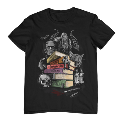 DARK HORROR LIBRARY - Unisex T-Shirt