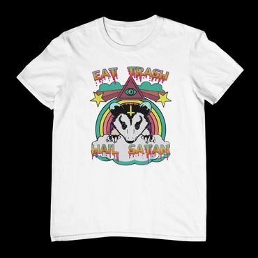 EAT TRASH HAIL SATAN Unisex T-Shirt