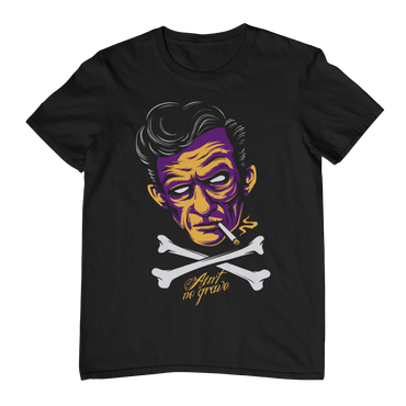 AIN'T NO GRAVE – Outlaw skull Unisex T-Shirt