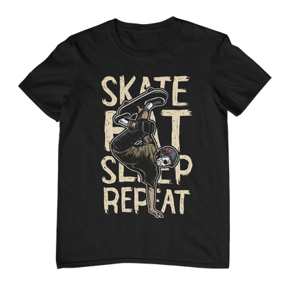SKATE EAT SLEEP REPEAT Unisex T-Shirt