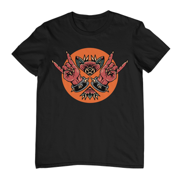 METAL RITUAL – Devil Horns Unisex T-Shirt (Black)