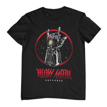 INFINITY POWER HAND – Space Metal - Unisex T-Shirt