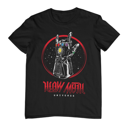 INFINITY POWER HAND – Space Metal - Unisex T-Shirt