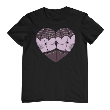 GOTHIC SPIDER HEART - Unisex T-Shirt
