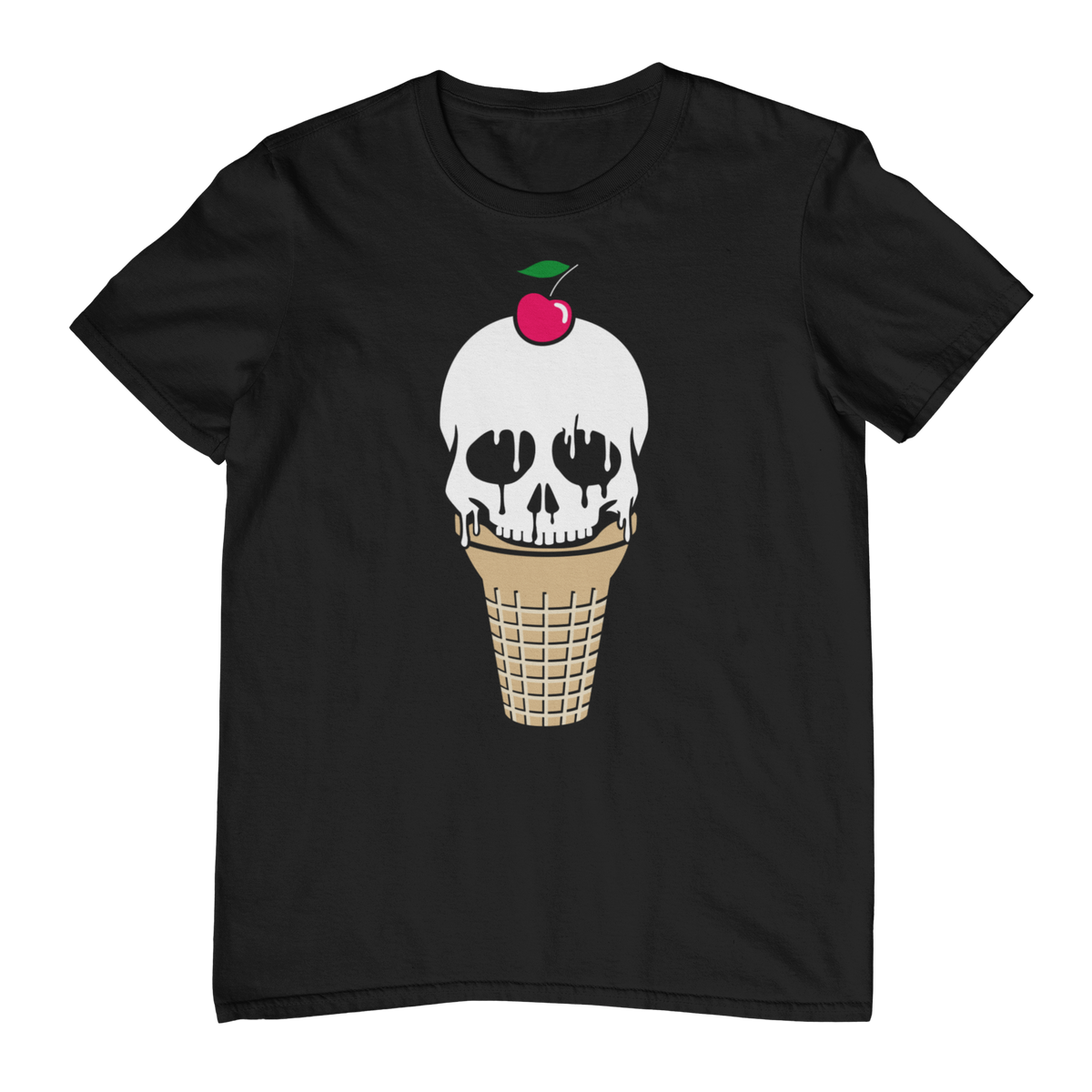 ICE CREAM SKULL Unisex T-Shirt