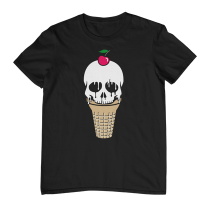 ICE CREAM SKULL Unisex T-Shirt