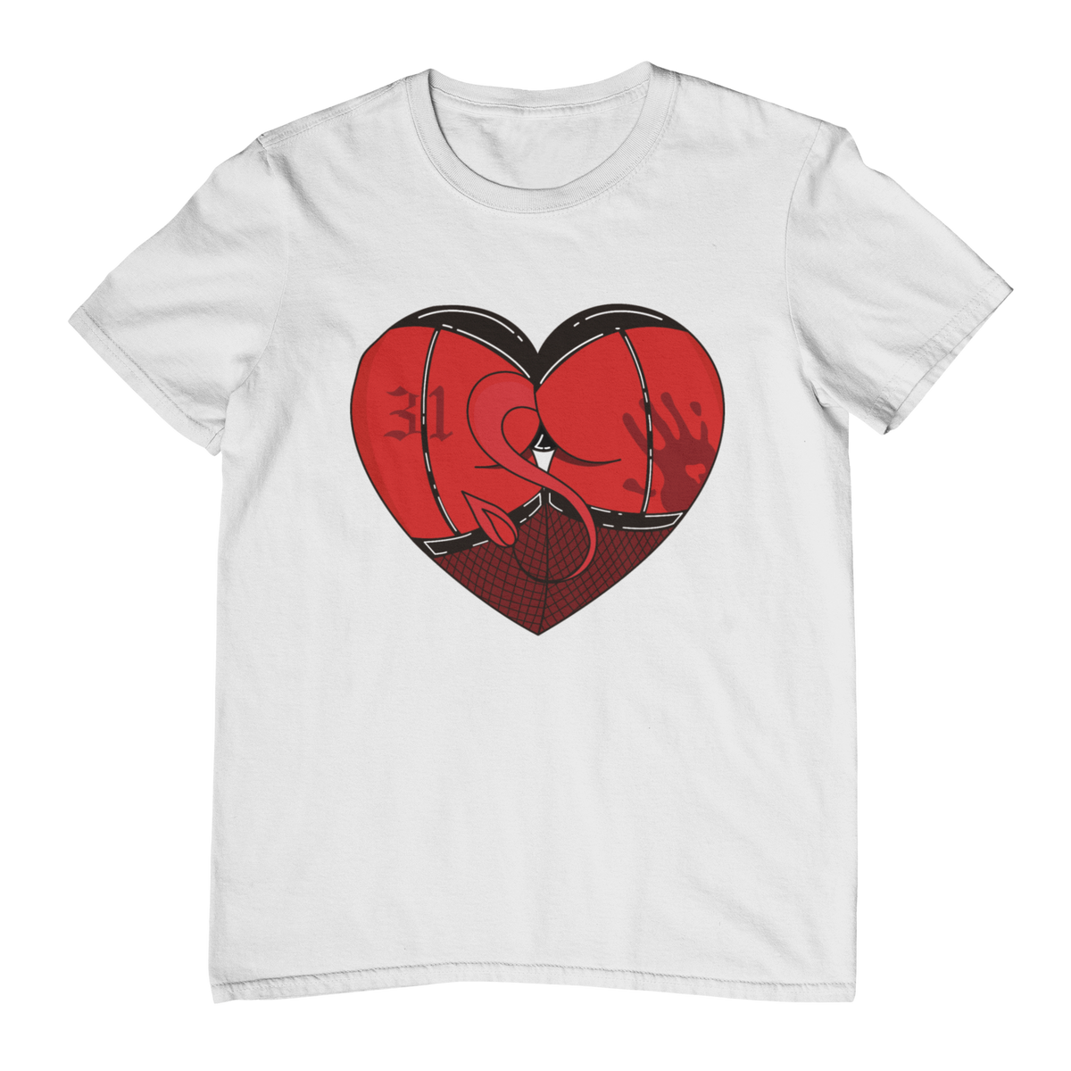 BLOODY DEVIL'S HEART - Unisex T-Shirt